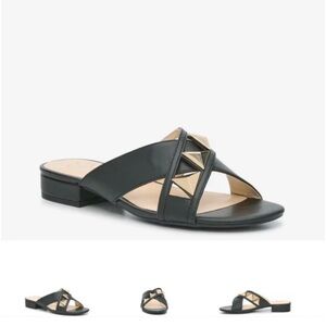 Jessica Simpson “Madrie” black studded sandals